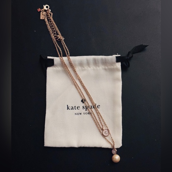 Kate Spade Rose Gold Necklace - Picture 5 of 14